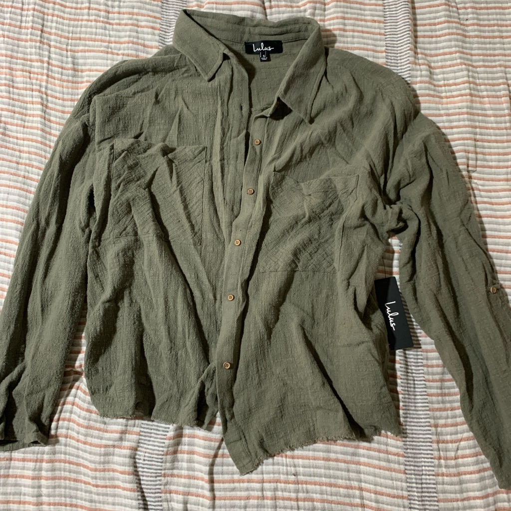 Lulus Tabbatha Buttoned Down